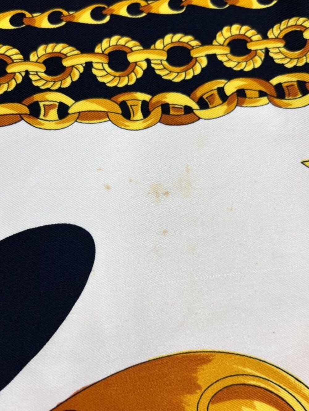 Celine Large Scarf Silk Multicolor Vintage - Picture 10 of 16